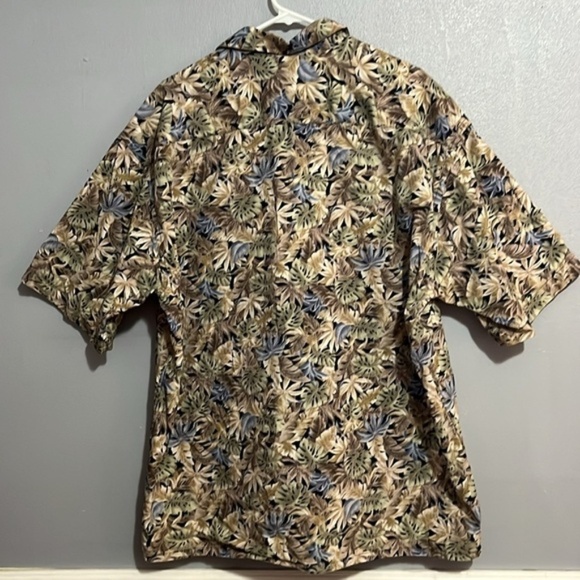 Pierre Cardin xxl button up resort cruise Hawaii vacay travel vintage - Picture 2 of 3